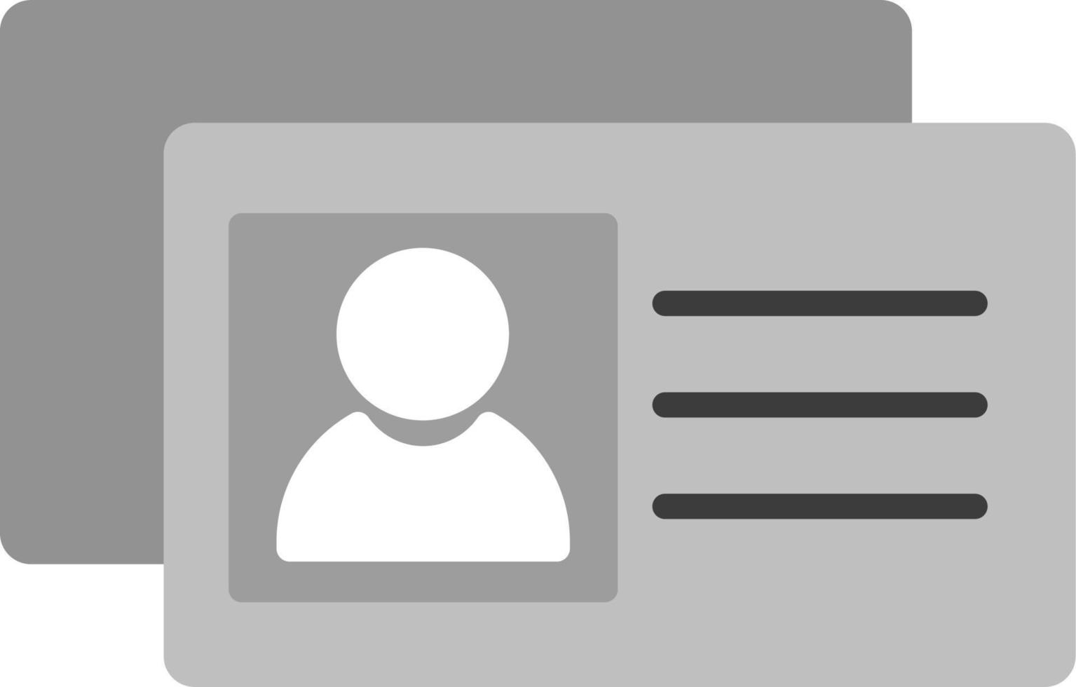 Business Cards Vector Icon