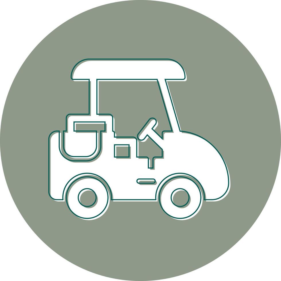 Golf Caddy Vector Icon