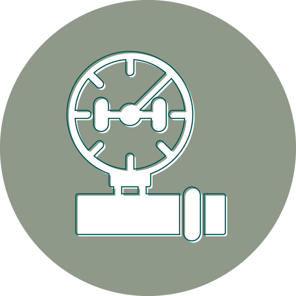 Pressure Gauge Vector Icon
