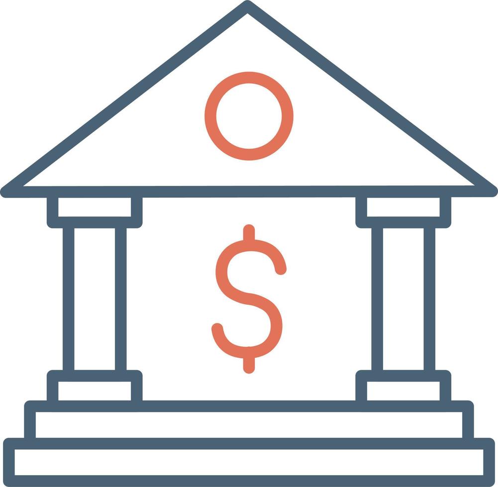 Bank Vector Icon