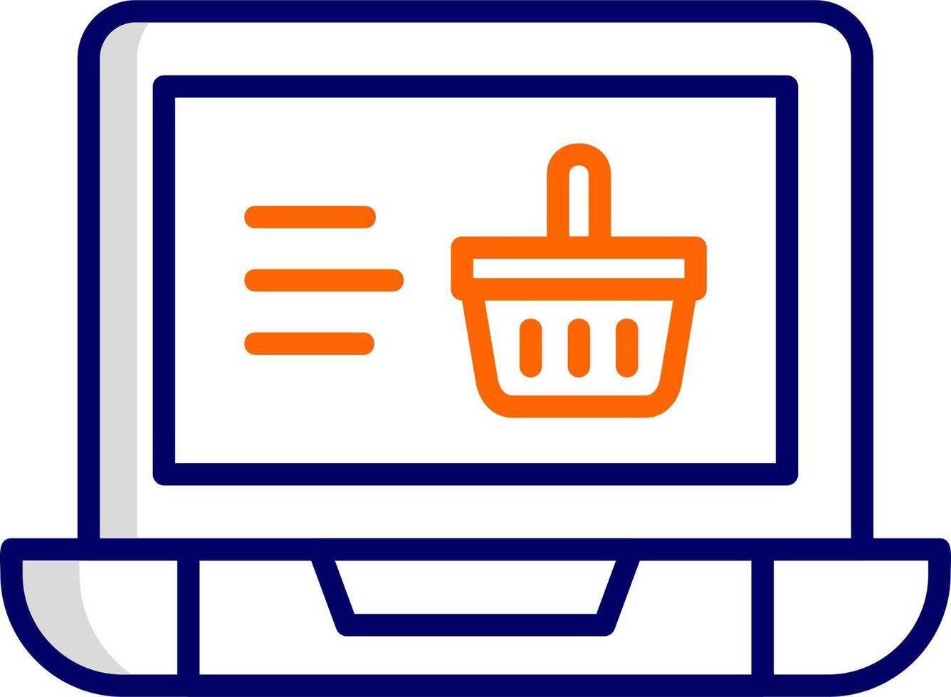 Online Shopping Vector Icon