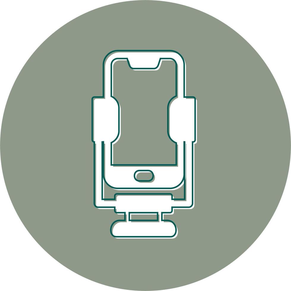 Smartphone Stand Vector Icon