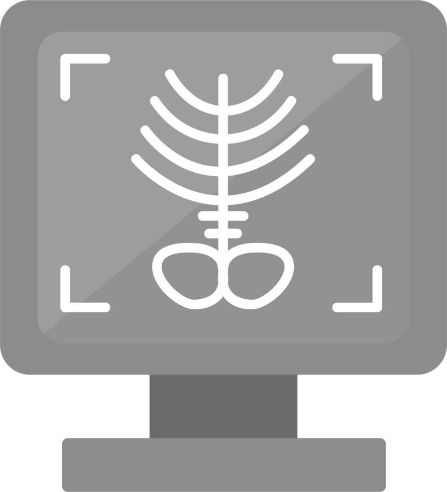 X-ray Bone Vector Icon