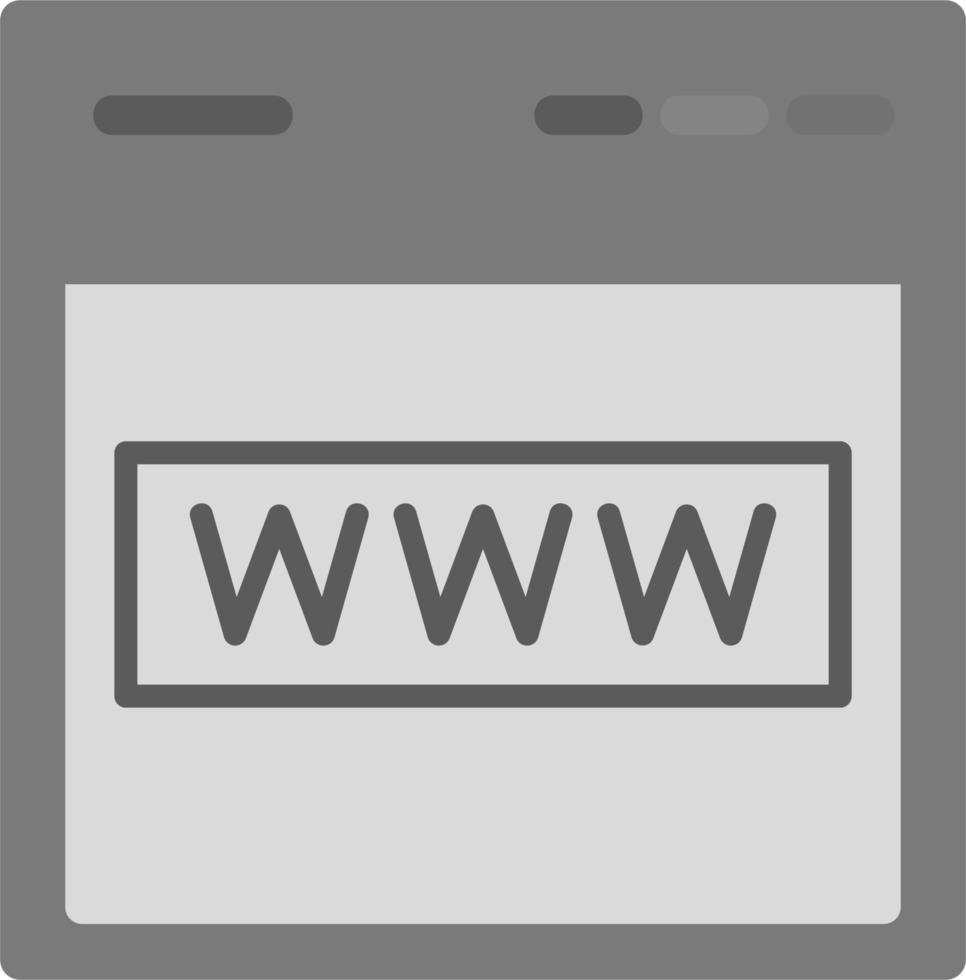 web sitio vector icono