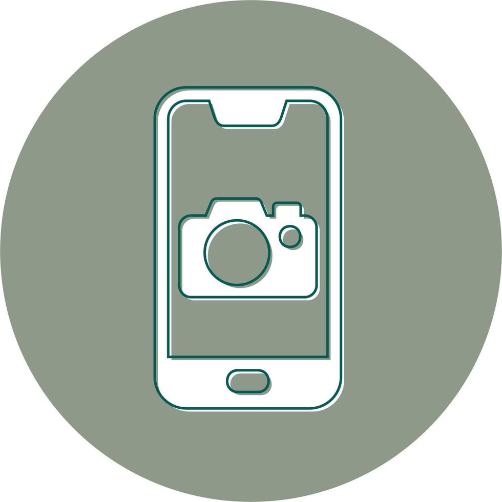 Smartphone Camera Vector Icon