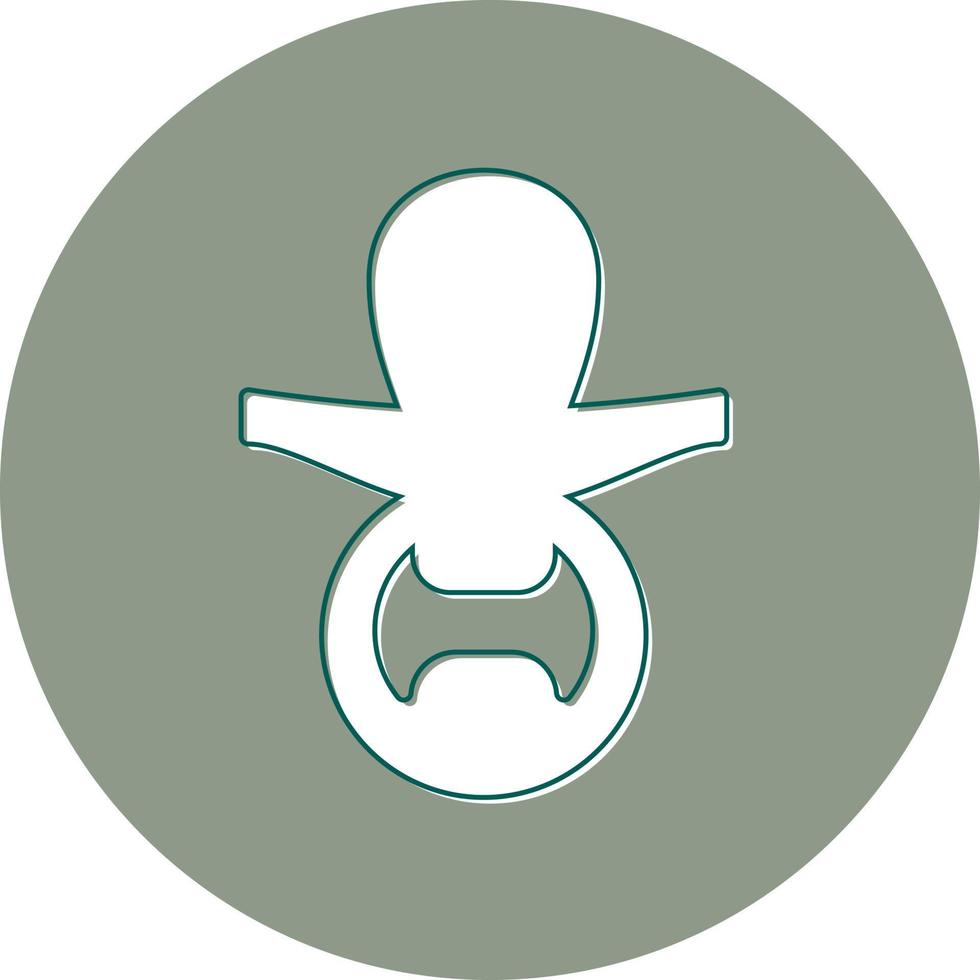 Pacifier Vector Icon