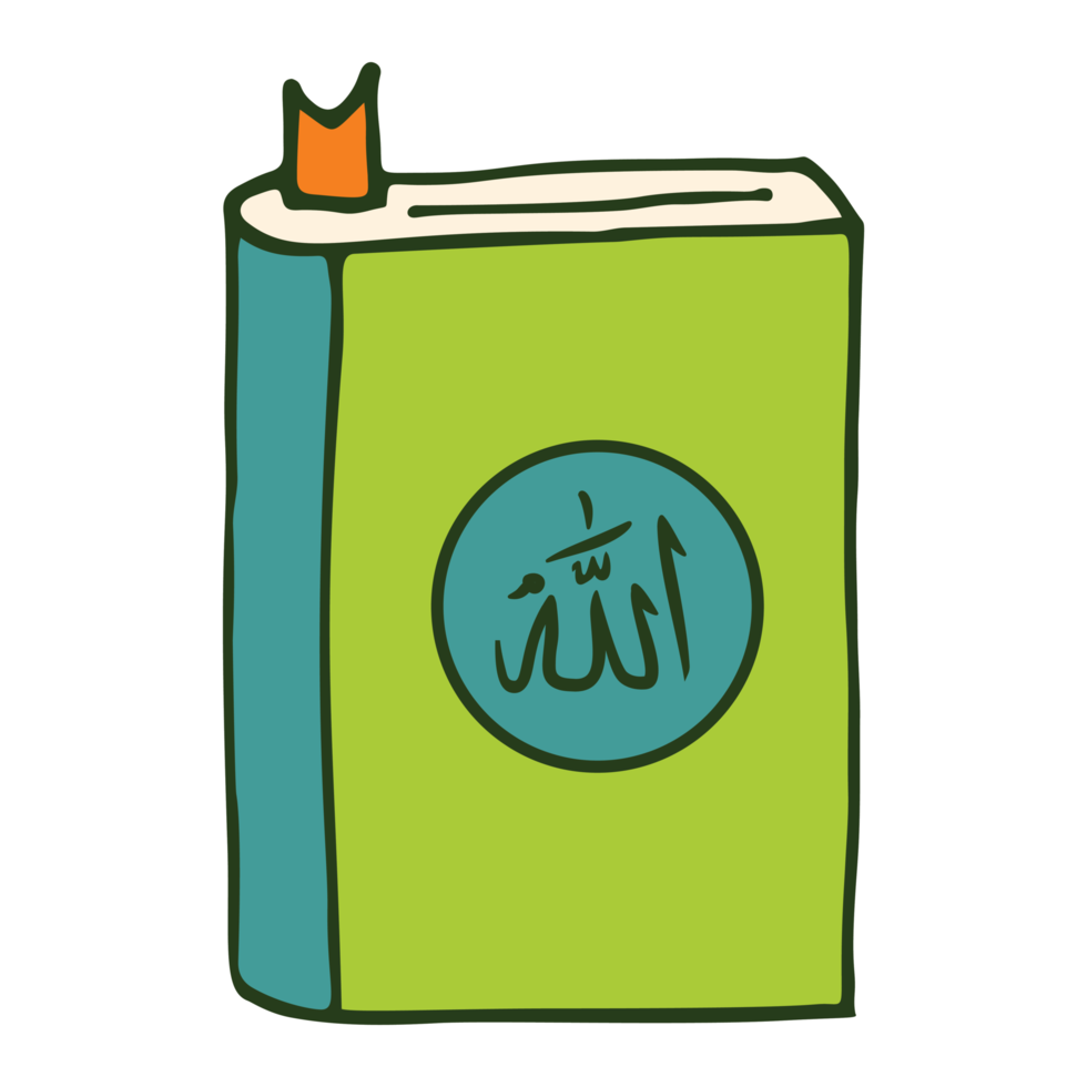 Koran Buch Aufkleber png