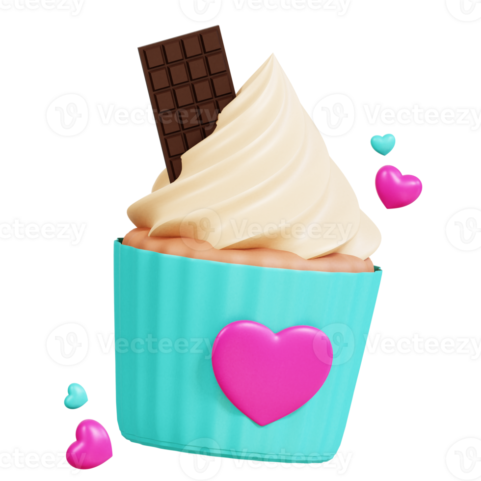 Cupcake amore icona png