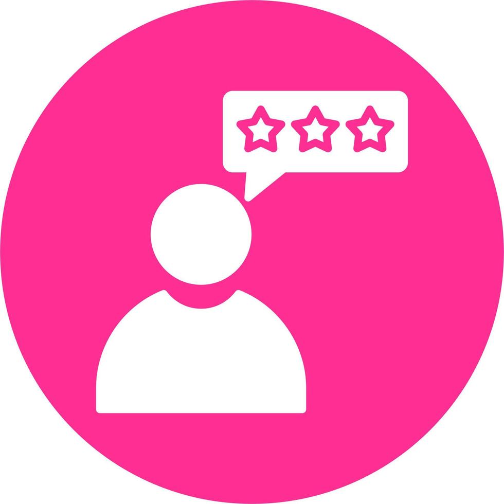 Customer Review Vector Icon