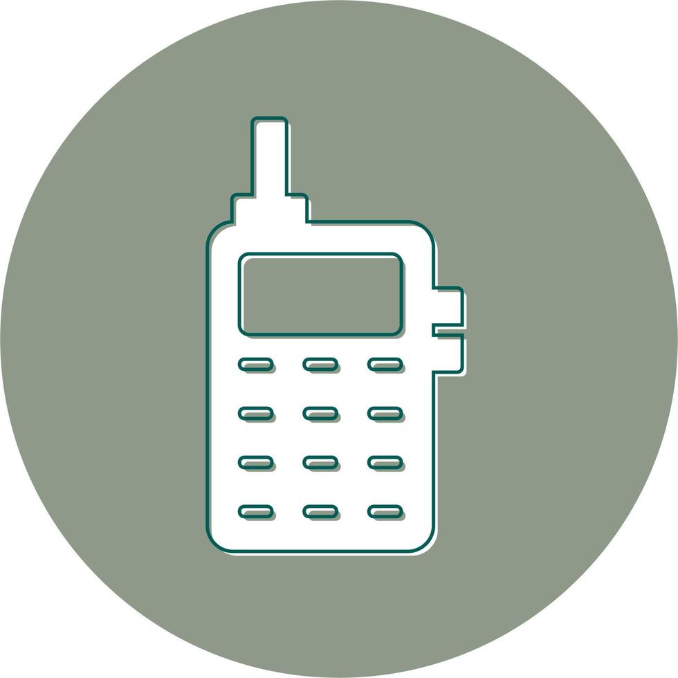 Old Phone Vector Icon