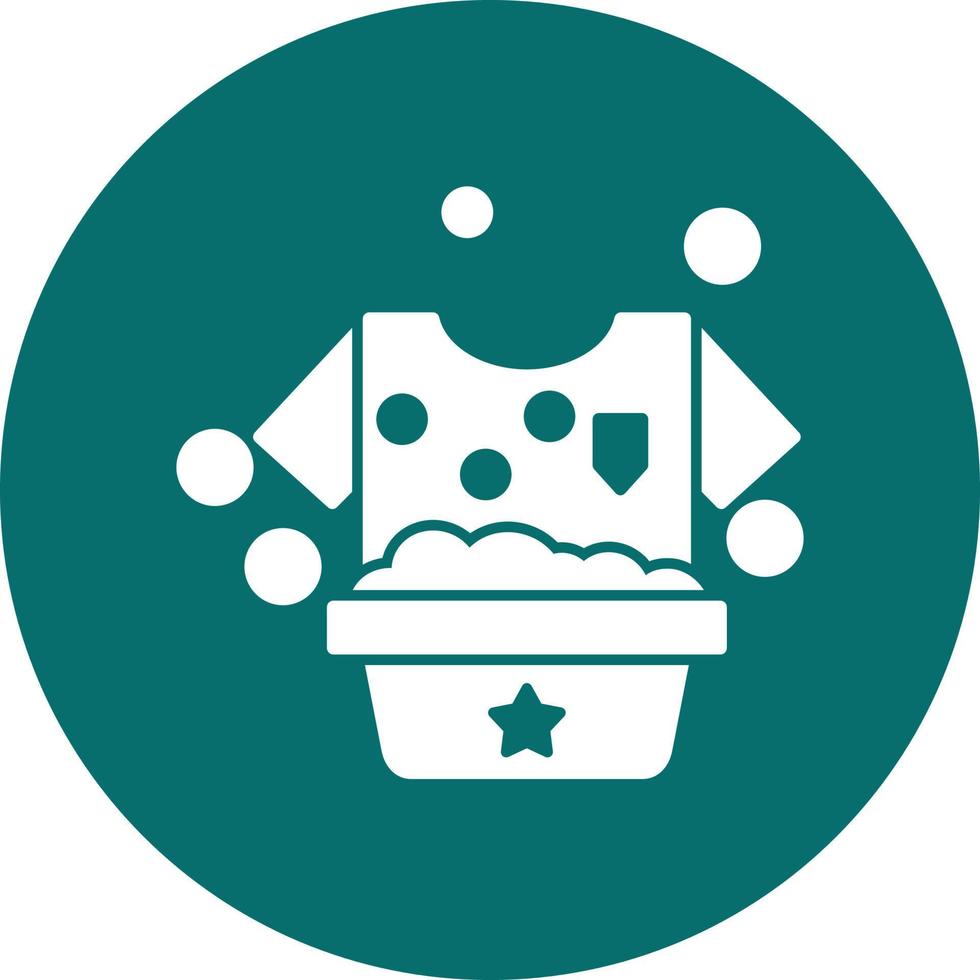 Washing Clothes Vector Icon