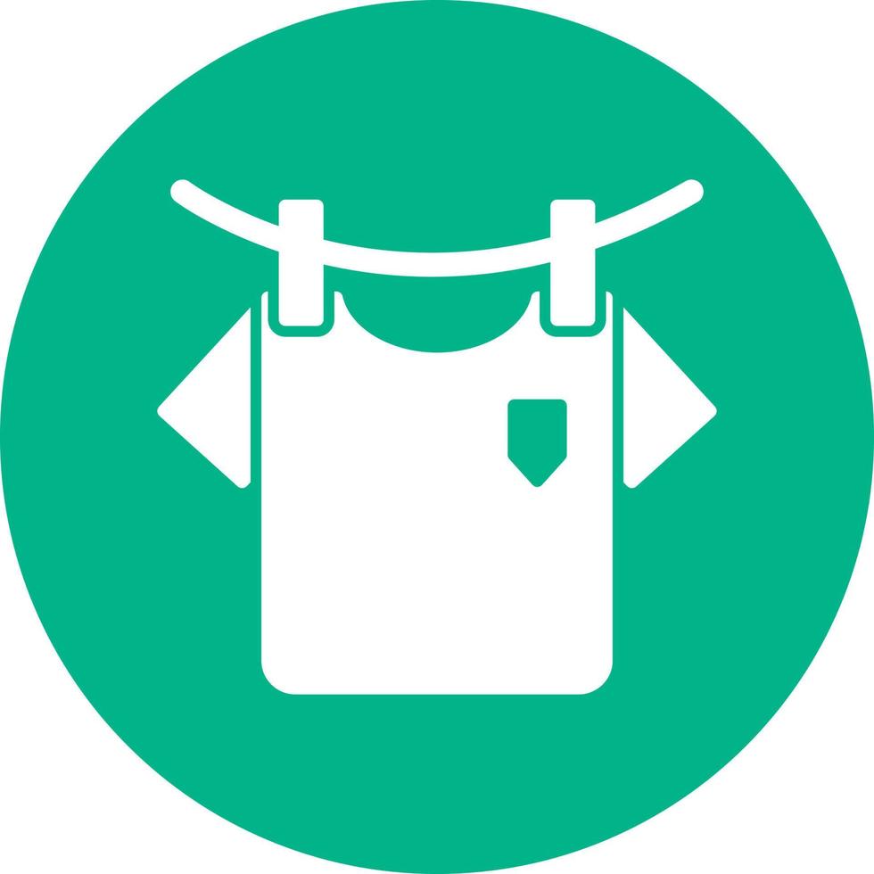 Washing Clothes Vector Icon