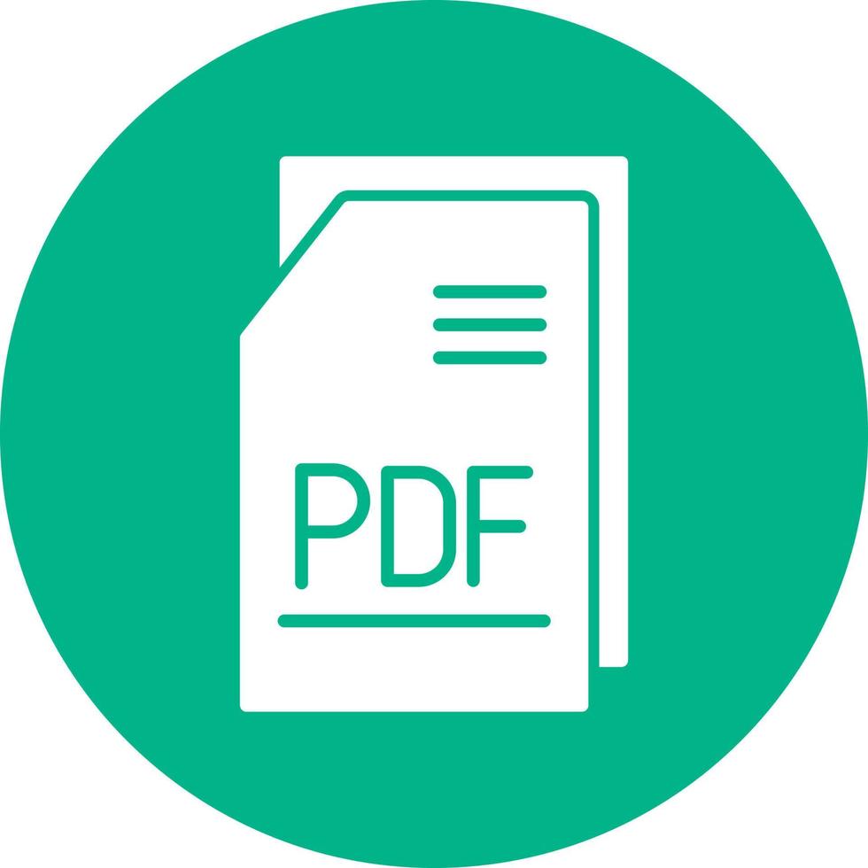 pdf archivo vector icono