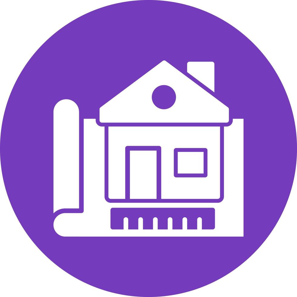 Construction Drawing Vector Icon