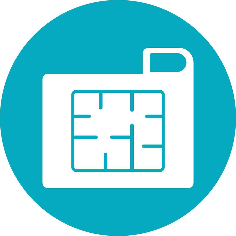 House Plan Vector Icon