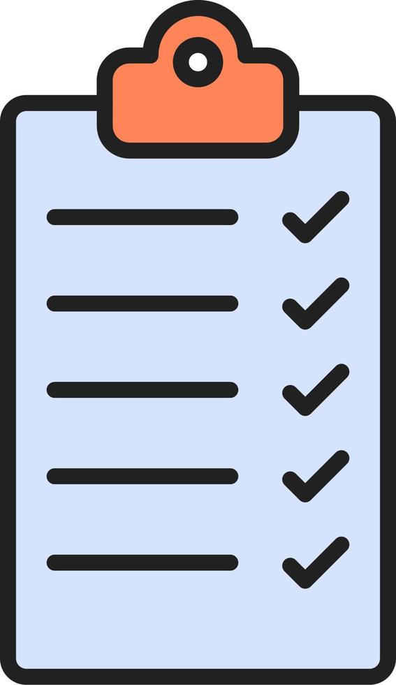 Checklist Vector Icon