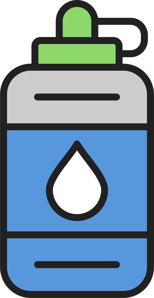 Water Bottle Vector Icon