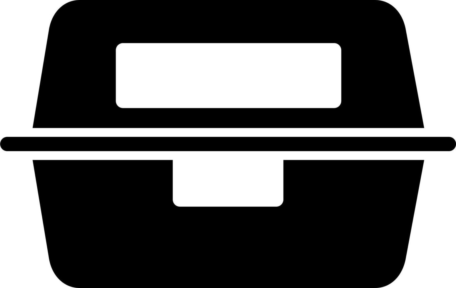 Lunch Box Vector Icon