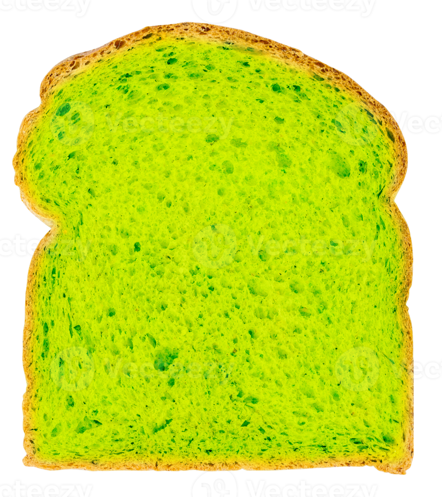 Slice of germinated rice bread. png