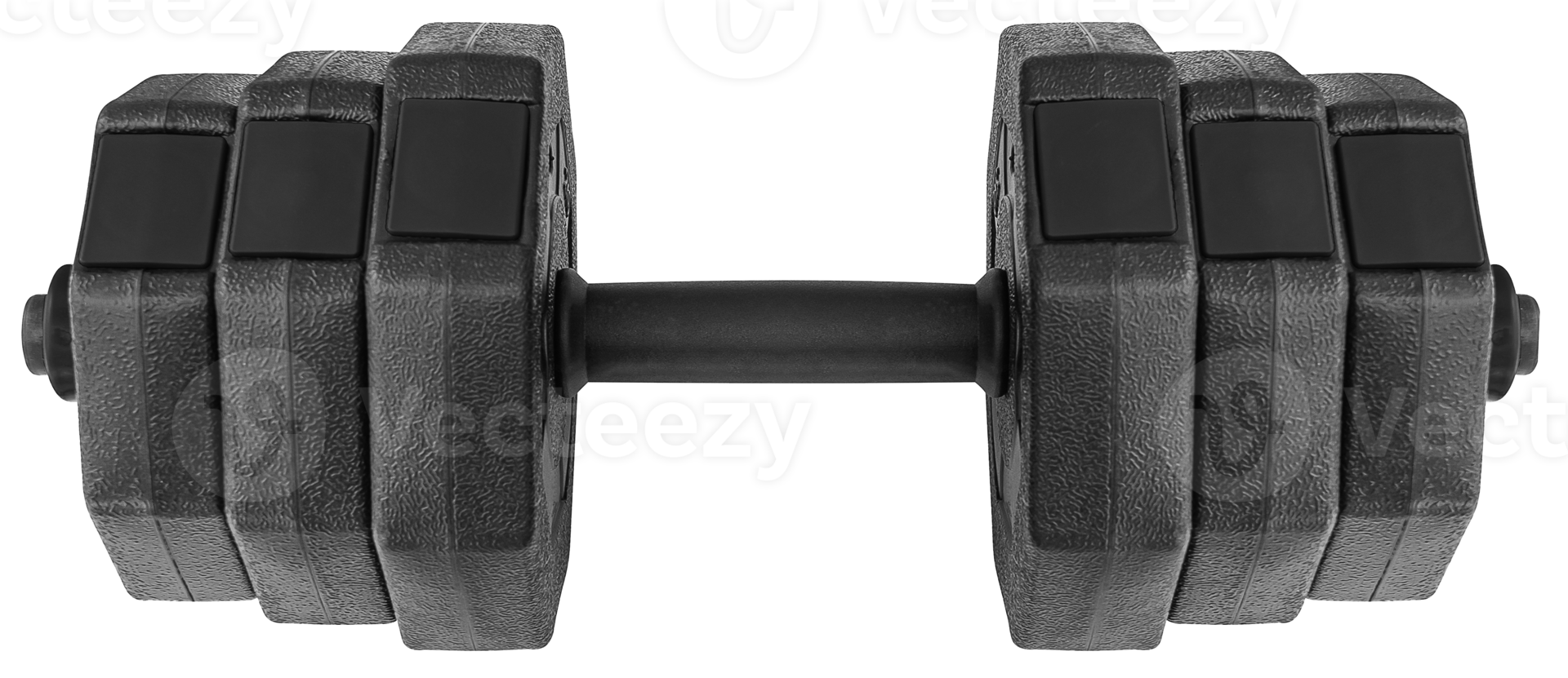 Black dumbbell for decorative png