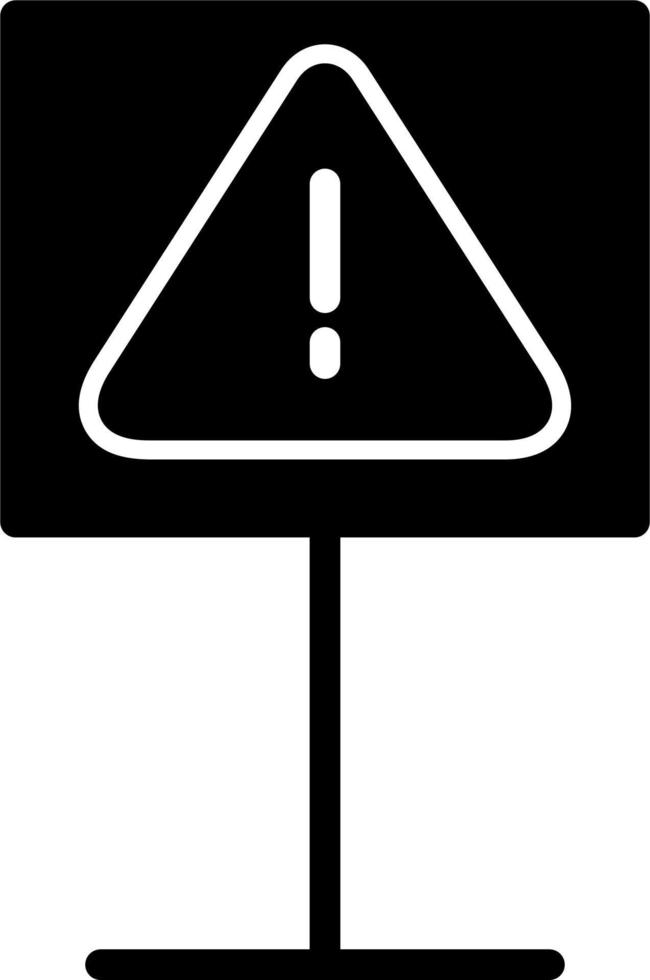 Danger Sign Vector Icon