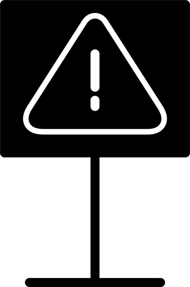 Danger Sign Vector Icon