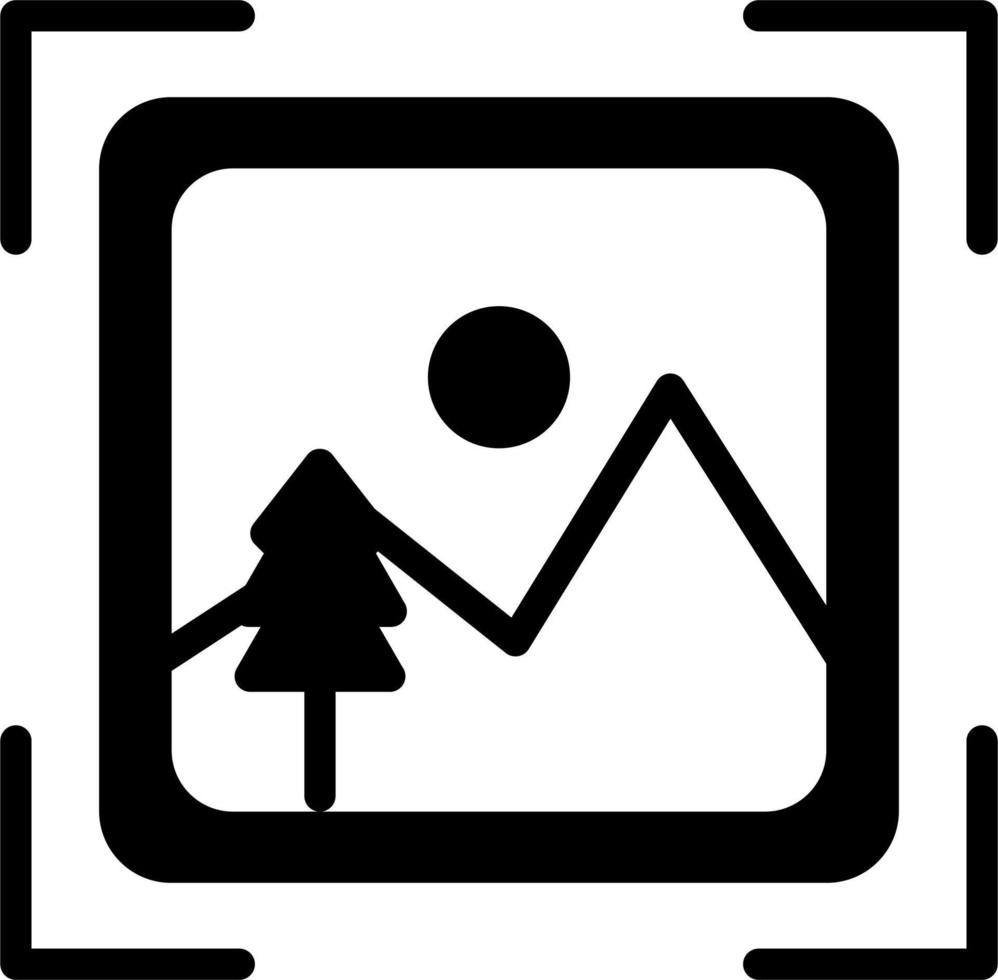 Landscape Vector Icon