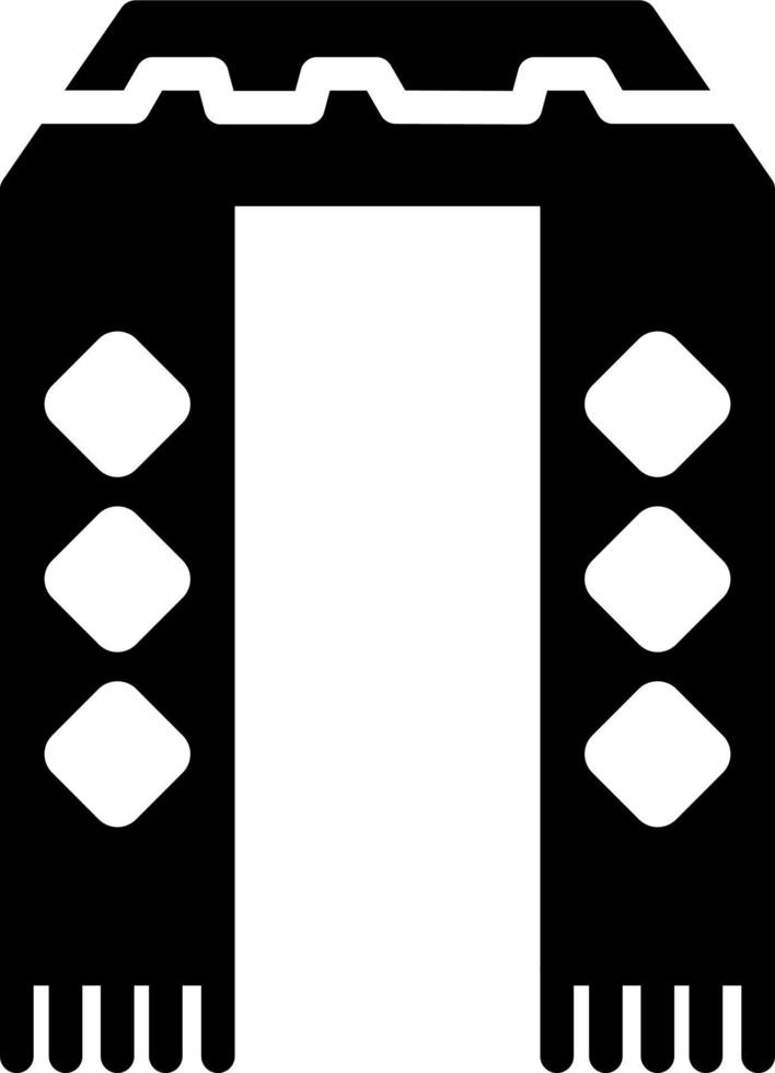 Scarf Vector Icon