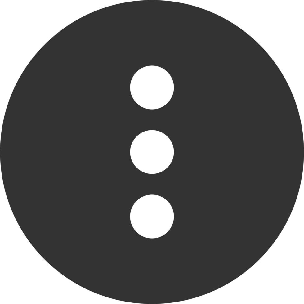 Ellipsis Vector Icon