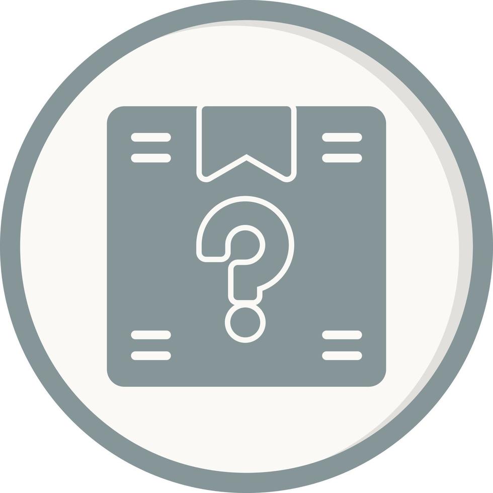 Mystery Box Vector Icon