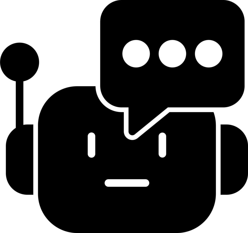 Chatbot Vector Icon