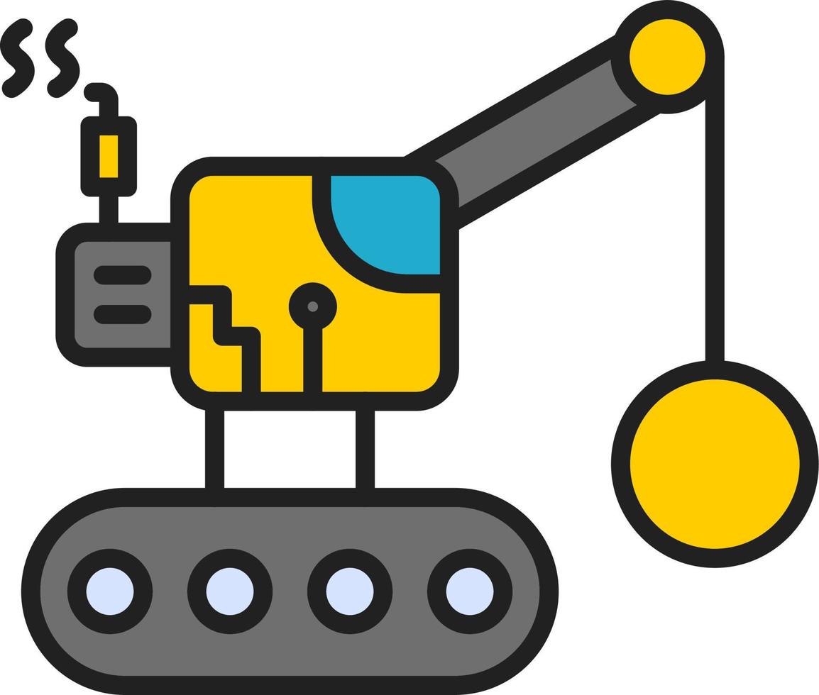 Wrecking Ball Vector Icon