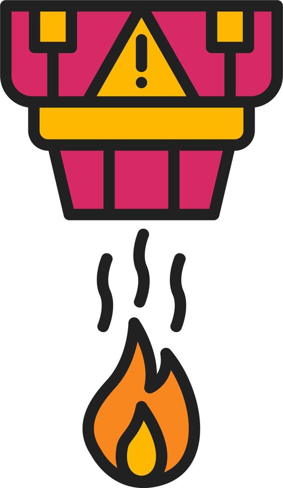 Smoke Detector Vector Icon