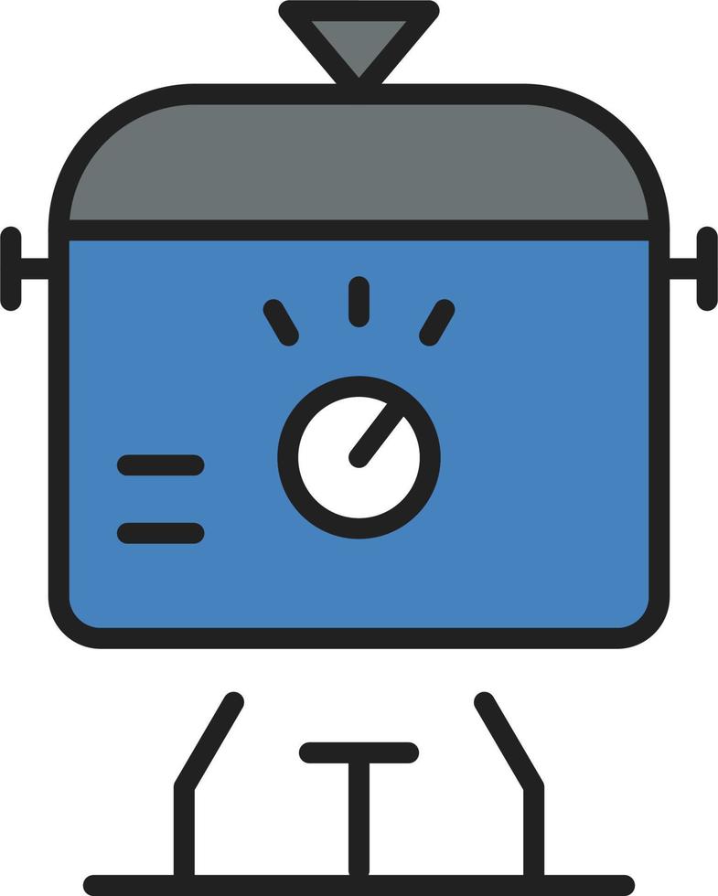 Slow Cooker Vector Icon