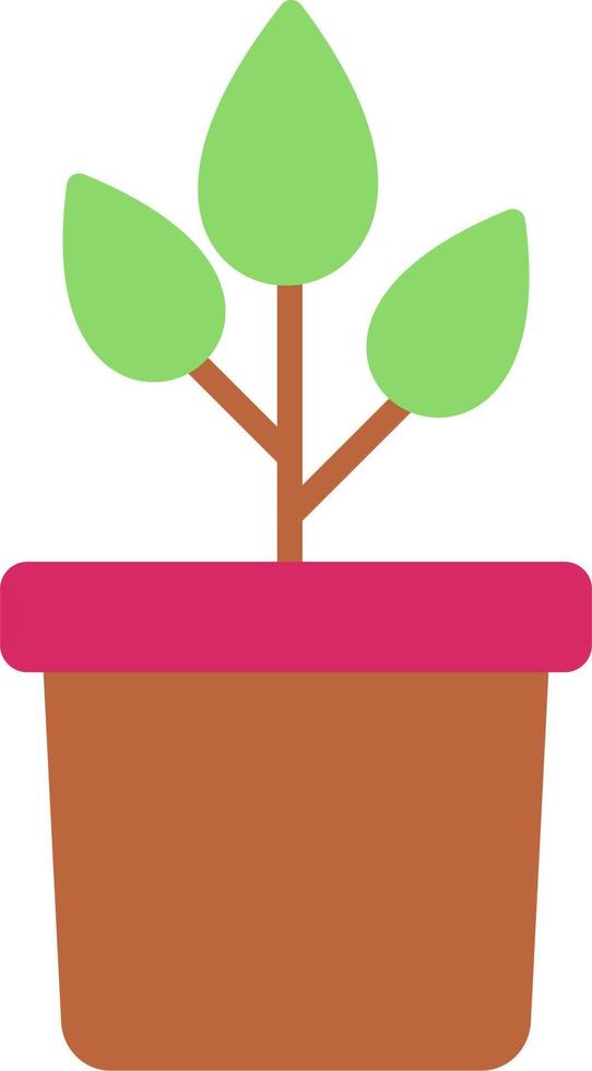 Plant Pot Vector Icon