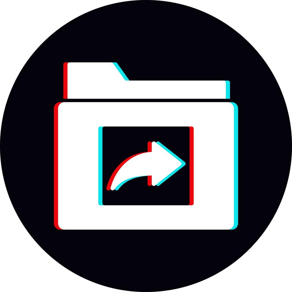 Folder Share Vector Icon