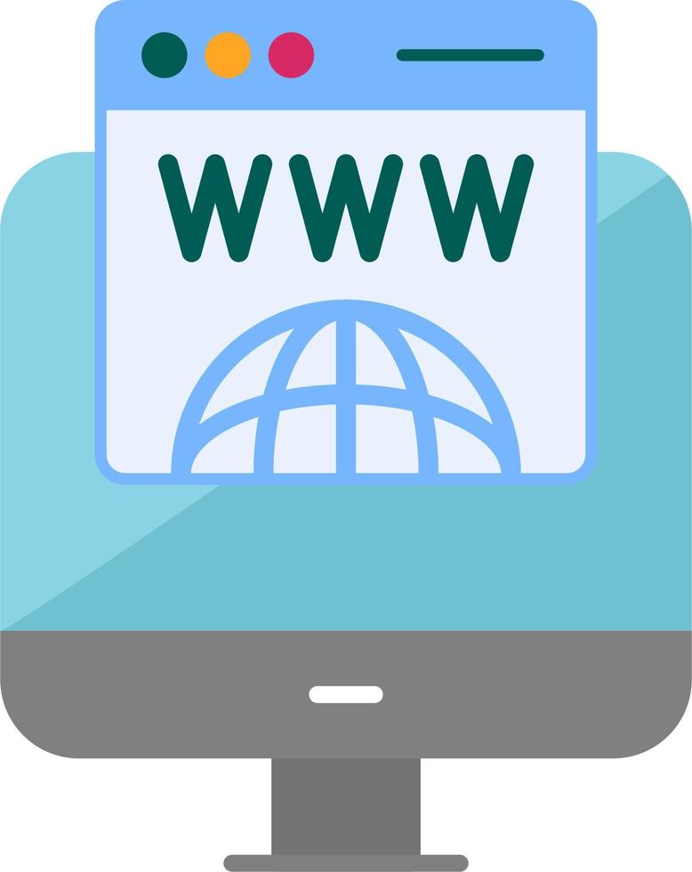 Domain Registration Vector Icon