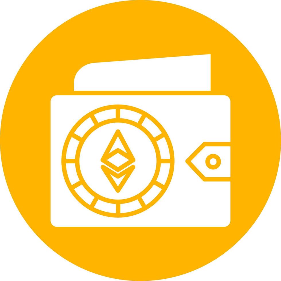 Ethereum Wallet Vector Icon