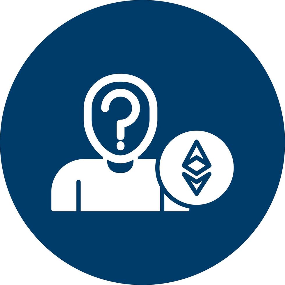 Unkown Ethereum Owner Vector Icon