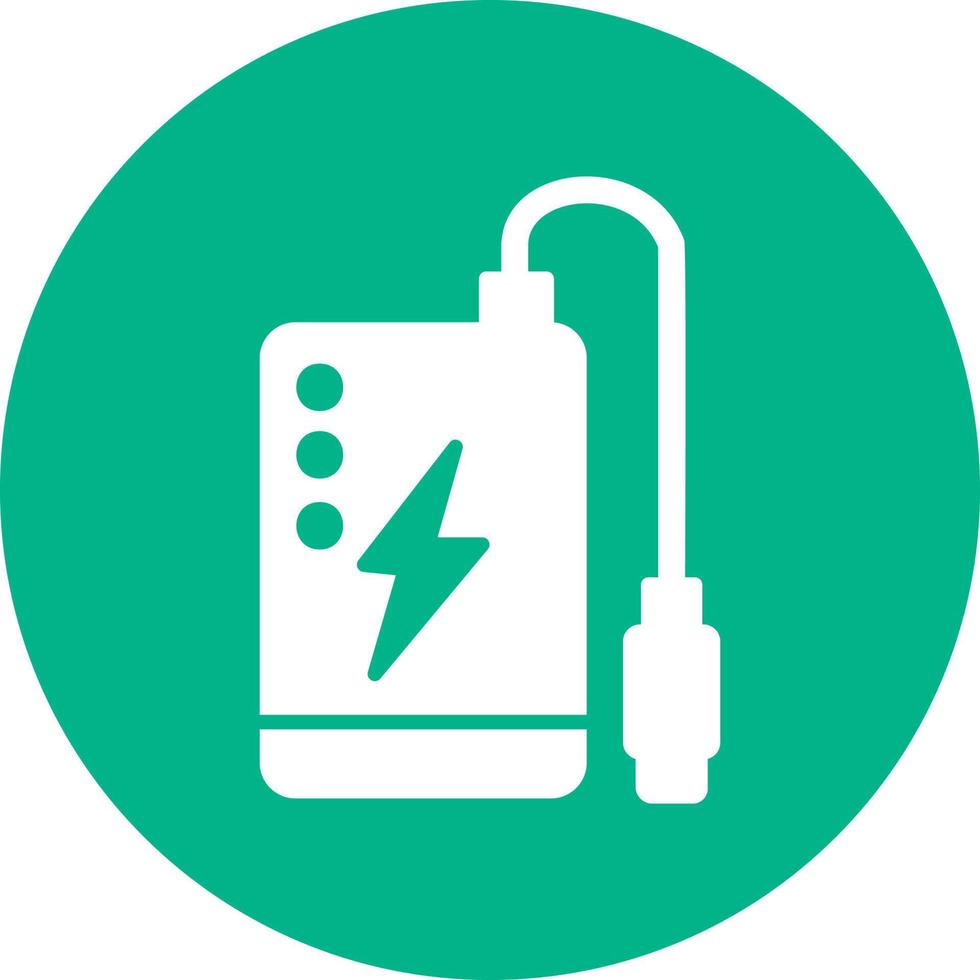 Power Bank Vector Icon