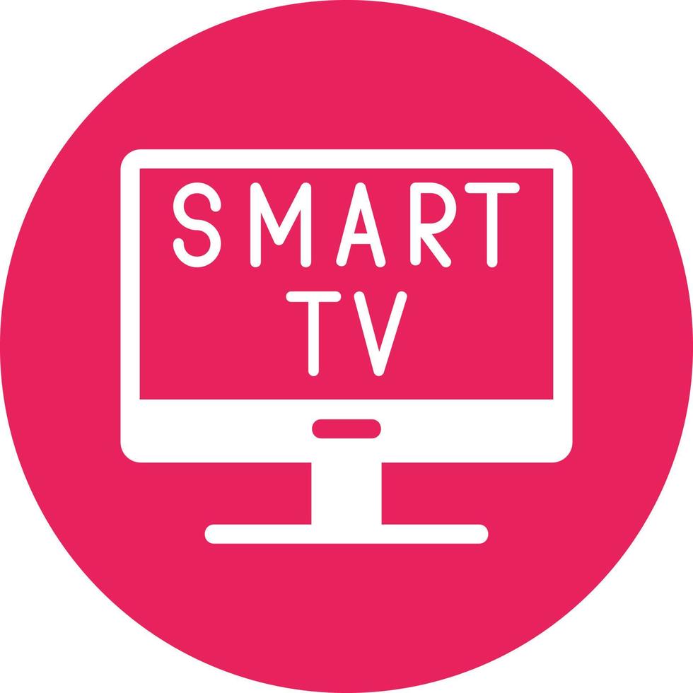 Smart Tv Vector Icon