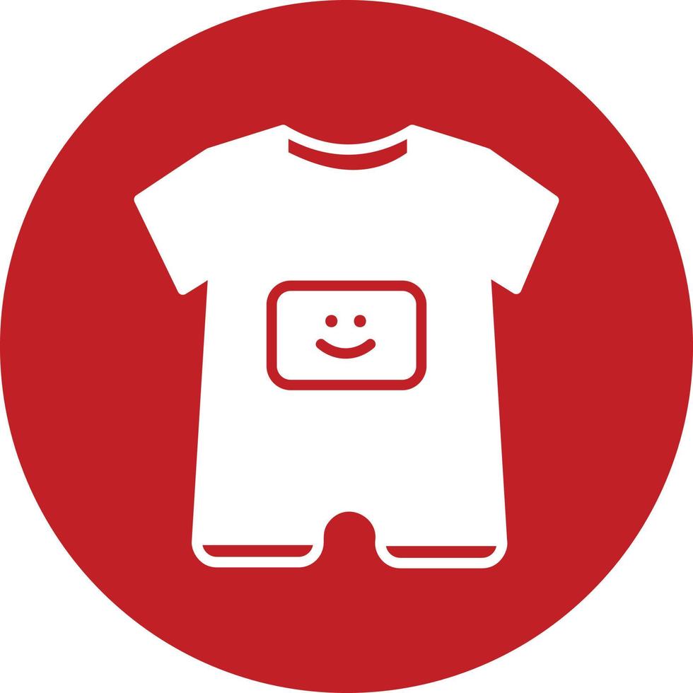 Baby Boy Outfit Vector Icon