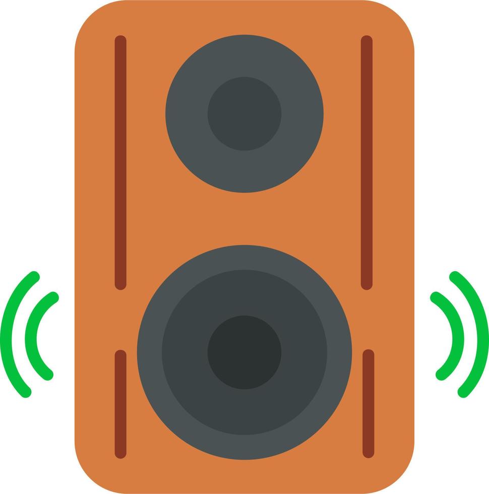 icono de vector de altavoz