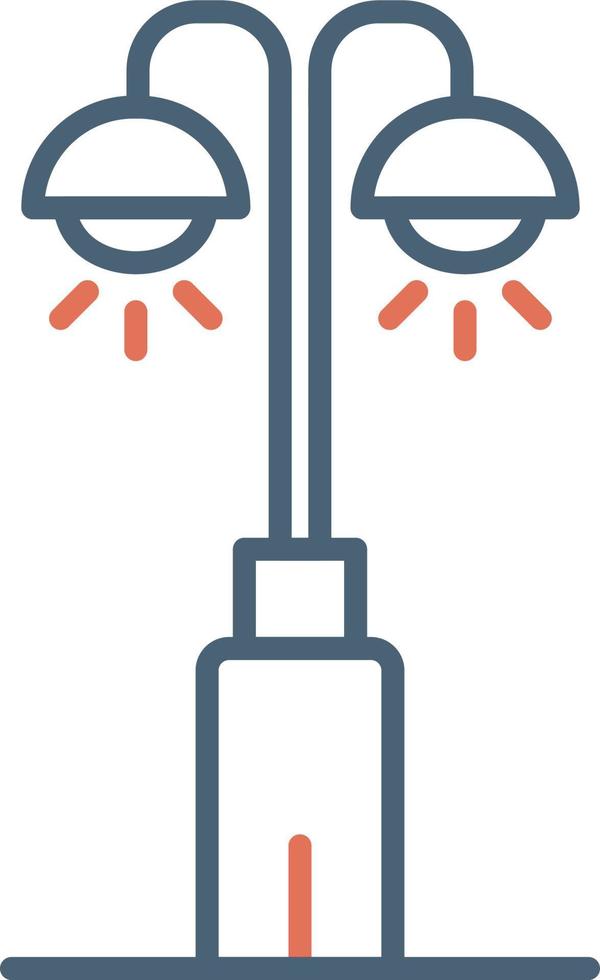 Park Lamp Vector Icon