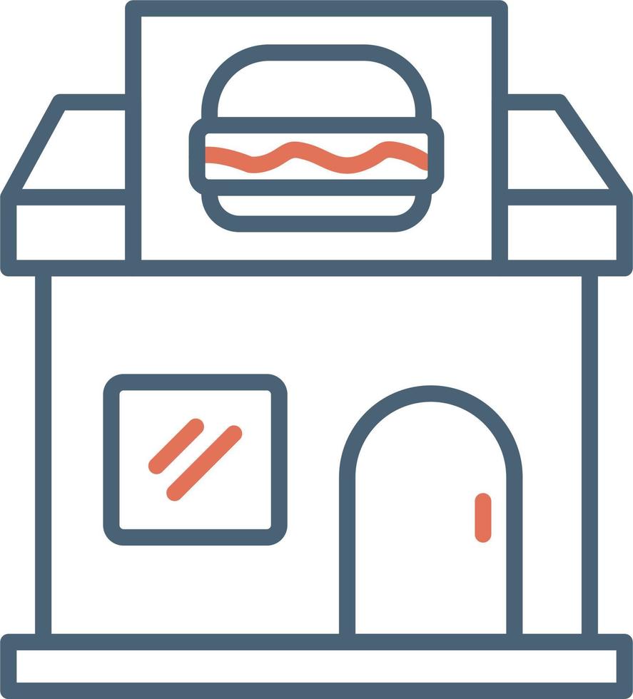 Food Shop Vector Icon