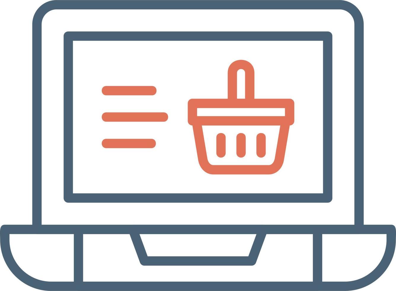Online Shopping Vector Icon