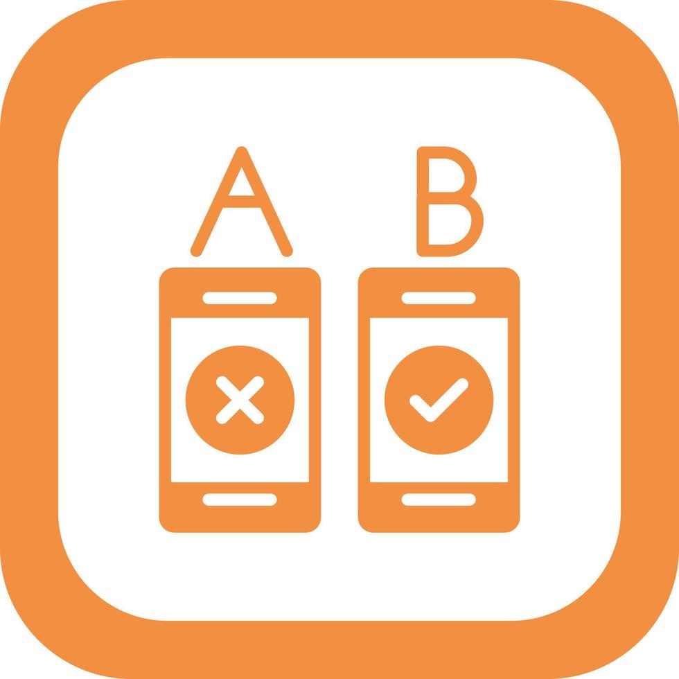 Ab Testing Vector Icon