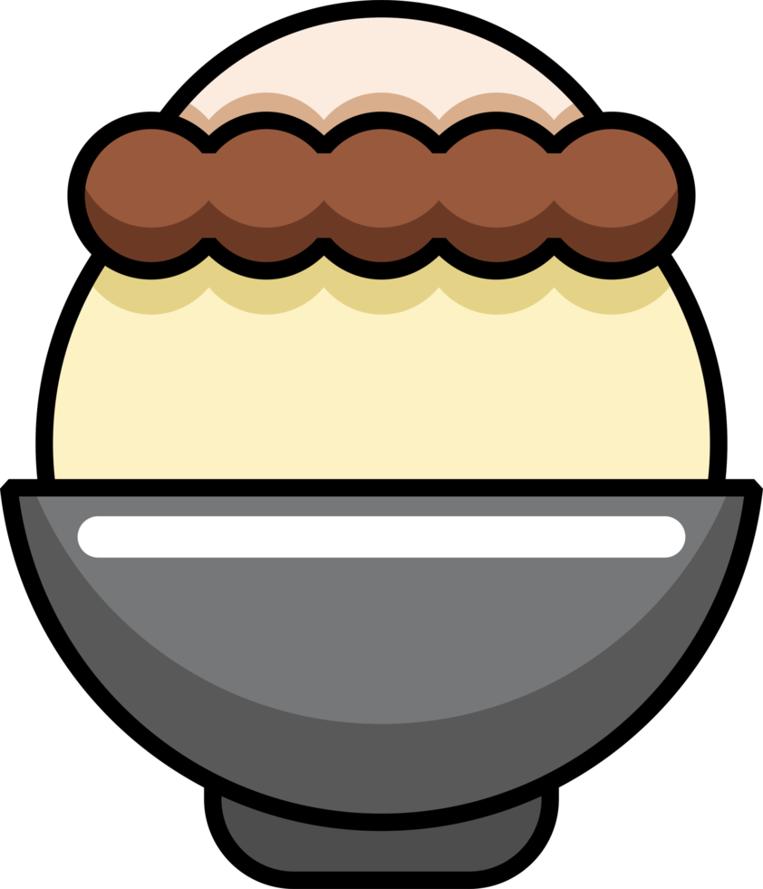 bingsu PNG grafisch clip art ontwerp