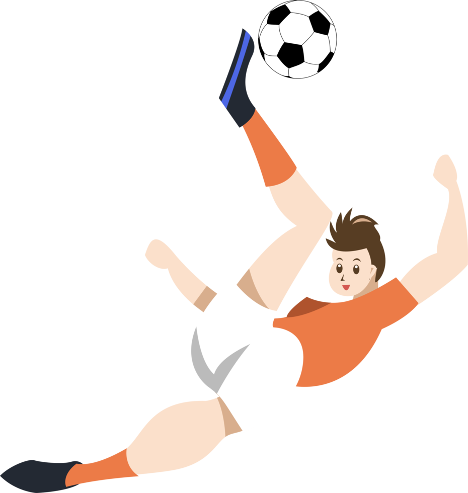 Amerikaans voetbal PNG grafisch clip art ontwerp