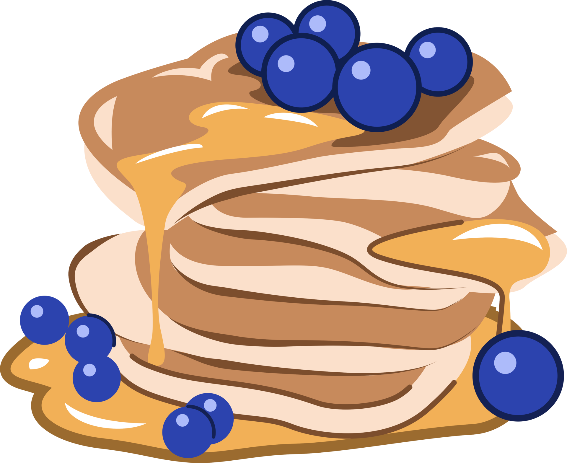 Pancake png graphic clipart design 19994610 PNG